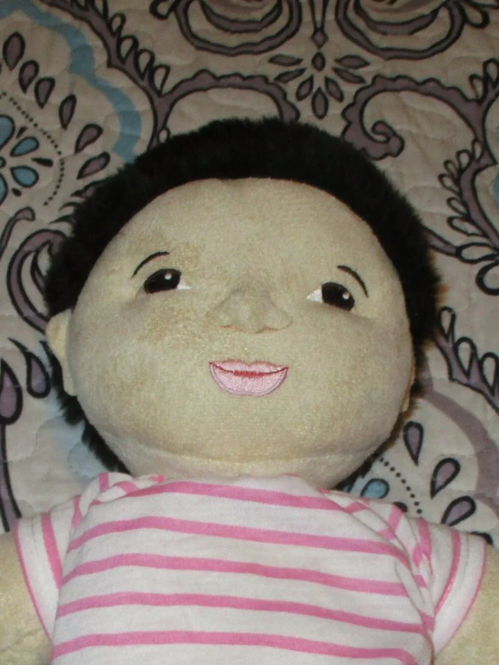 IKEA LEKAMRAT  ASIAN ORIENTAL BLACK HAIR DOLL